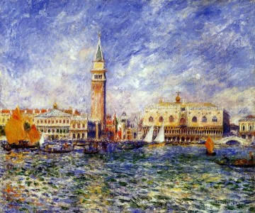 venise Tableau Peinture - Palais des Doges Venise Pierre Auguste Renoir Venise